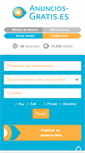 Mobile Screenshot of anuncios-gratis.es