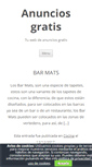 Mobile Screenshot of anuncios-gratis.com.es